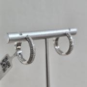 Argollas medianas rodinadas con traba de seguridad