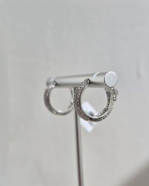 Argollas medianas rodinadas con traba de seguridad