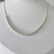 Gargantilla con bolitas de Plata925