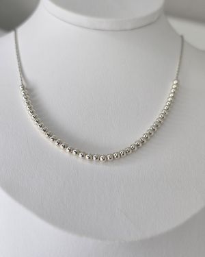 Gargantilla con bolitas de Plata925