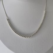 Gargantilla con bolitas de Plata925
