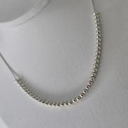 Gargantilla con bolitas de Plata925