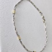 Pulsera Plata y oro
