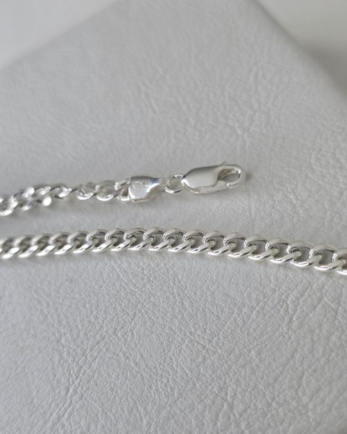 Pulsera Plata italiana Hombre