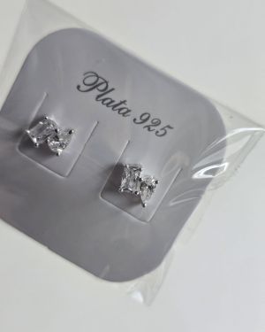 Aros pasantes cuadrados gota cubic