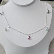 Choker de mariposas 🦋 Plata925