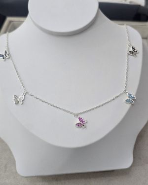 Choker de mariposas 🦋 Plata925