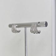 Aros pasantes abanico con cubics