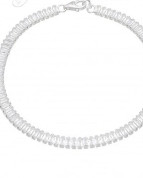Pulsera tennis 3.7mm de plata 925