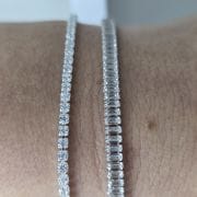 Pulsera tenis 2.3mm de Plata 925
