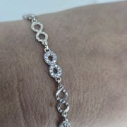Pulsera de infinitos Plata 925