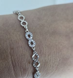 Pulsera de infinitos Plata 925