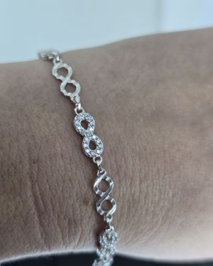 Pulsera de infinitos Plata 925