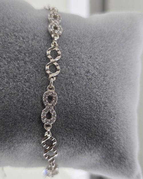 Pulsera de infinitos Plata 925