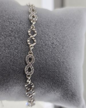 Pulsera de infinitos Plata 925