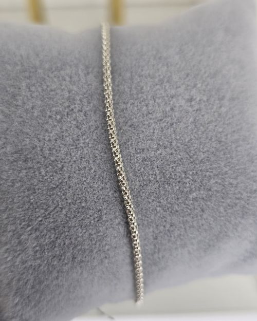 Pulsera finita plata