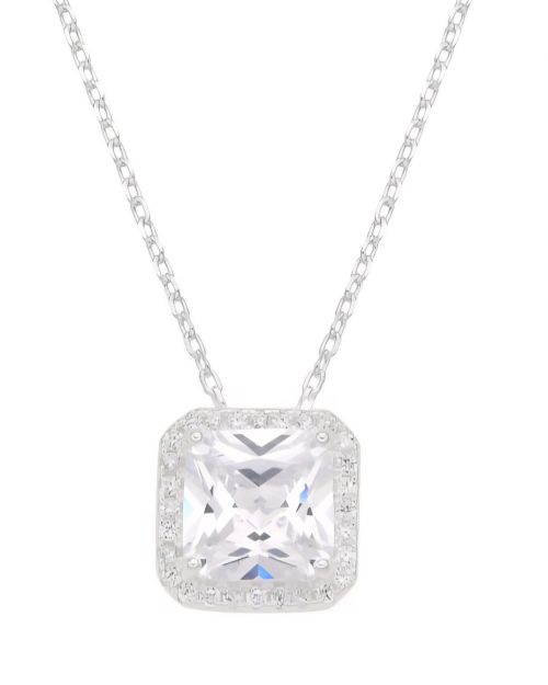 Conjunto cadena más dije cuadrado Plata925